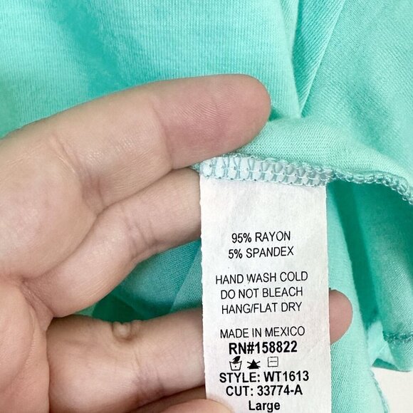 NWT Wst Cst Nordstrom Boxy Crop Oversized Mint White Cow Skull T-Shirt - Large - Picture 3 of 7